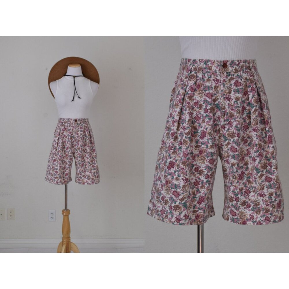 Pink Skoozi Floral Women's Shorts